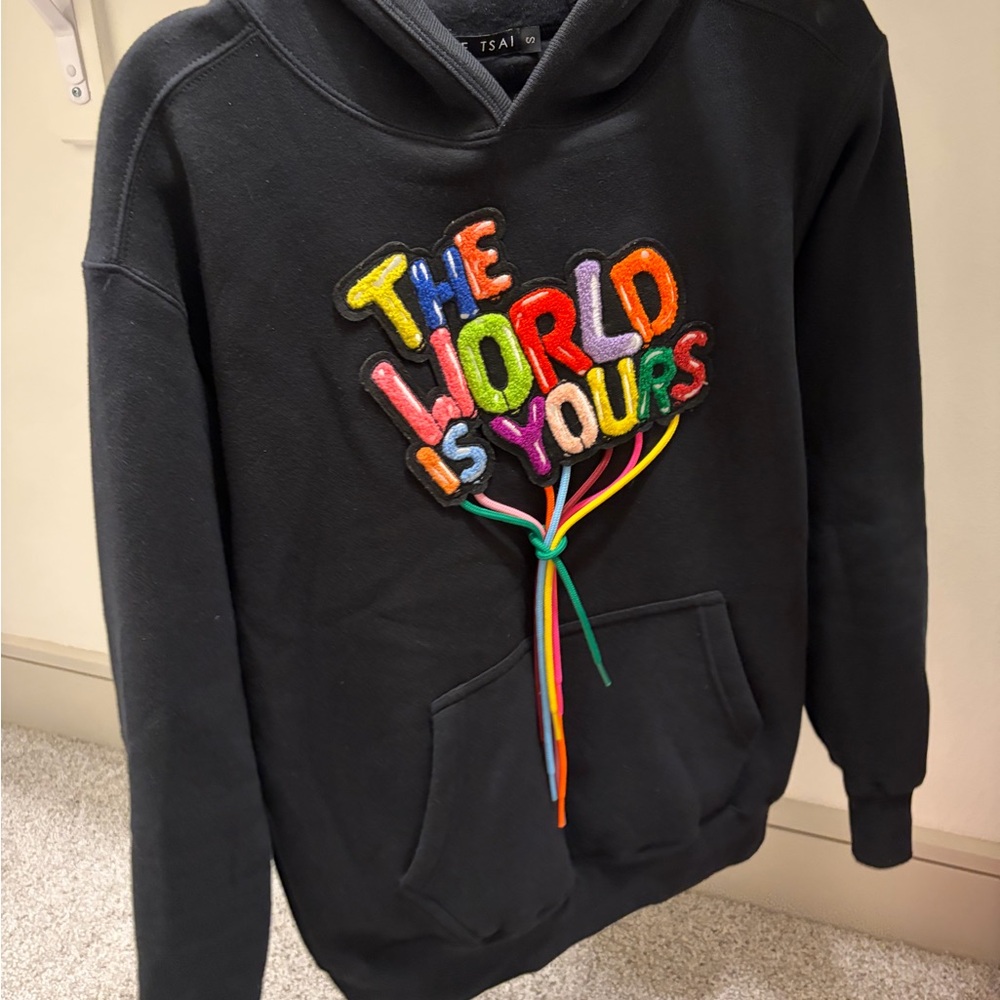 Sue Tsai "The World Is Yours" hoodie